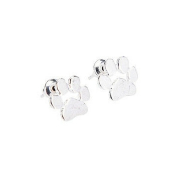 Pawprint Post Earrings - Picture 5 of 8